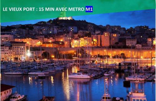 LA FABRIQUE GARE ST CHARLES - 2 balcons - 5min de la Gare - by experienceimmo - Foto 43