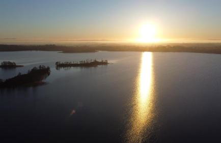 Mieszkanie nad jeziorem Rydzówka+prywatny staw+plaża+Mazury - Foto 17