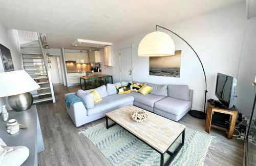 T3 Duplex Vue mer 180 sur le port de Lomener - Foto 5