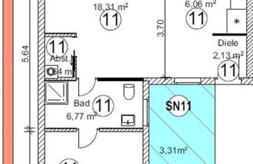1,5-Zimmer Apartment in Karlsruhe Südstadt - Foto 4