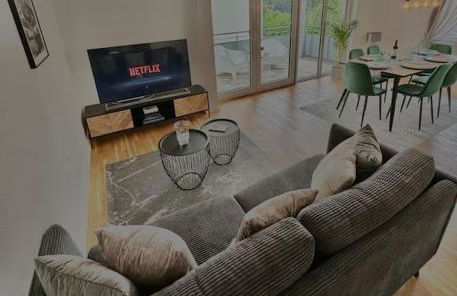 4-Zimmer-Apartment - Messe - Airport - Tiefgarage - 3-Schlafzimmer - Küche - Foto 1