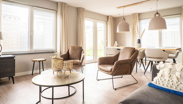 Spacious Bungalow in the Cosy Village - Foto 2, Sala de estar