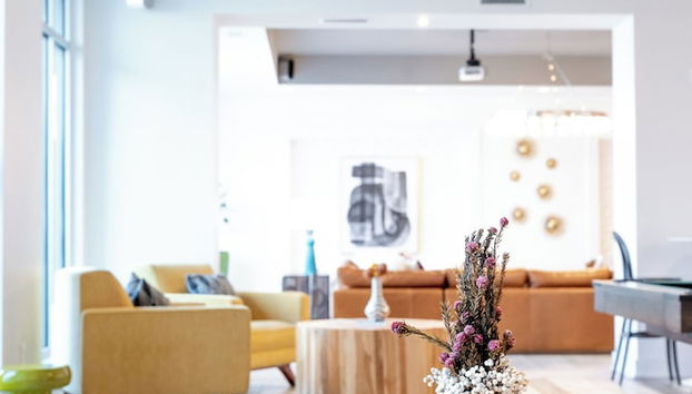 Sitzecke in der Lobby