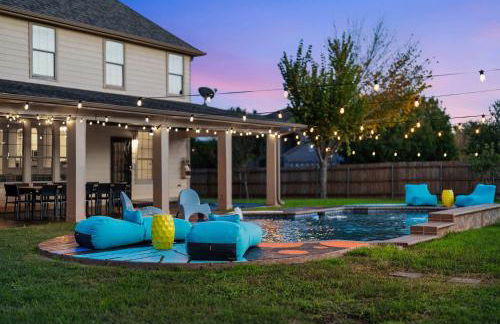 Grand 6BR 3BA Pool Escape Round Rock - Foto 45