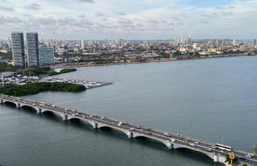 Flat Beach Class Excelsior - Apto Completo para 4 pessoas vista rio e mar - Foto 21