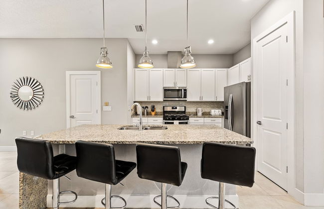 4 BR 4 BA Villa 5min Disneyworld 1804ft Gym - Foto 38