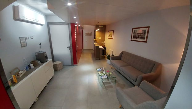 Sala de estar do lobby