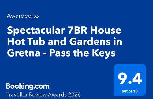 Spectacular 7BR House Hot Tub and Gardens in Gretna - Pass the Keys - Foto 5