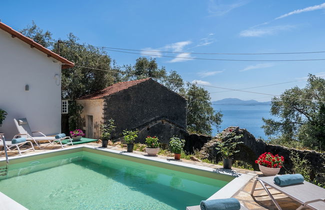 Alkinoi Seaview Villa with private Pool by Konnect, Nisaki - Foto 13