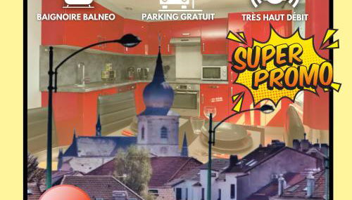 Le Tassigny 3 étoiles - Hyper-Centre Balneo Wifi Parking - Foto 2