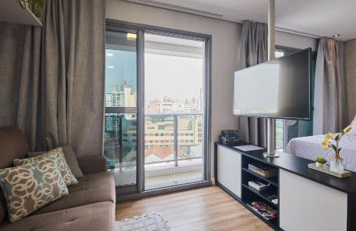 Estúdio Aconchegante no Centro de Curitiba - Ar Condicio e Localização Perfeita! - Foto 18