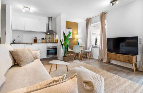 TM STAYS - Gemütliche Apartments zum Wohlfühlen - Terrasse, Küche, SmartTV, Natur - 5min nach Winterberg - Foto 9