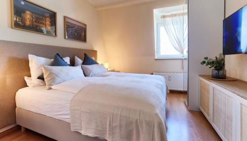 MARX - Zentrales & geräumiges Apartment für bis zu 6 Personen - 2 Schlafzimmer mit TV, WLAN & Waschmaschine - Foto 3