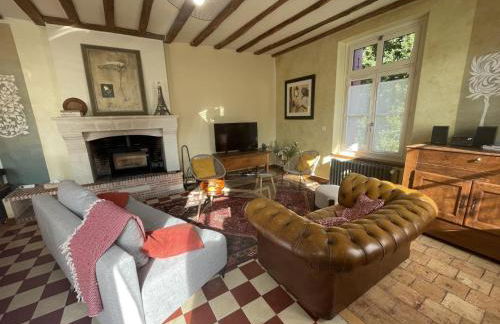 Gîte de charme, jardin privé, proche Tours, animaux admis - FR-1-381-637 - Foto 3