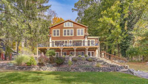 Huge Waterfront Home with Dock on Lake Wallenpaupack - Foto 3