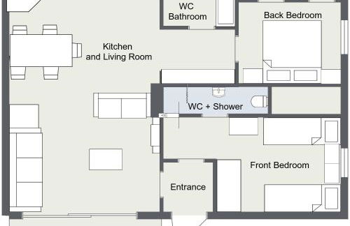 Central Morzine, Spacious 2 Bedroom Family Apartment - Foto 15