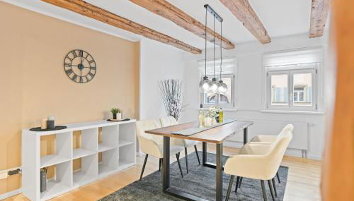 TOP Apartments - Moderne Altbauwohnung im Zentrum Ludwigsburg - Kingsize Bett - Netflix - 80qm - 24h Check-In - Foto 4