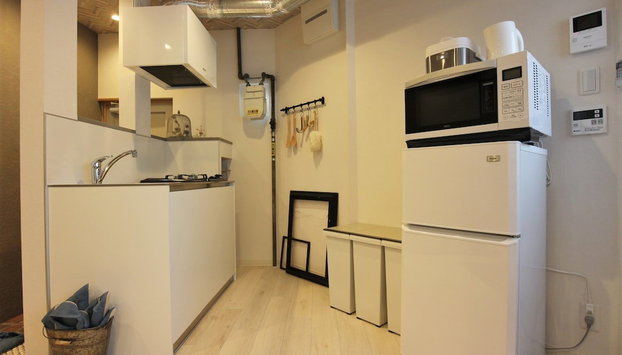 SEKAI HOTEL Botan - Foto 4, Cocina privada