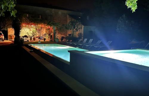 Mas Le Clos de Teillan 6 chambres 3 SDB, Piscine, Sauna, Bain à remous - Foto 50