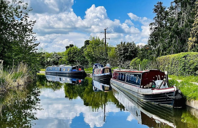 Boutique Boat Stays Contemporary Barge - Foto 9