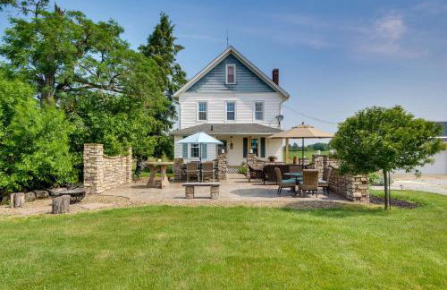 Countryside Home in Wooster with Patio and Fire Pit - Foto 31