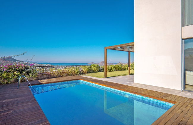 Tranquil Yalıkavak Retreat: Private Pool, Sea Views & Family Paradise - Foto 33