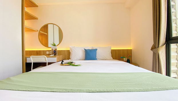 Relaxing And Strategic 2Br At Sky House Bsd Apartment - Foto 2, Habitación