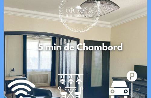 Grande Maison-5 min de Chambord-3 chambres-Loire à vélo 100 m- 10 min de Blois - Foto 1