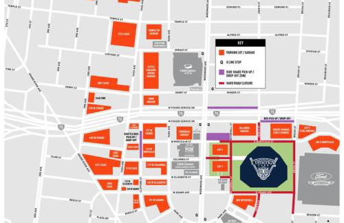 Less than 1mi to Little Caesars Arena, 2BR with Free Parking - Foto 4