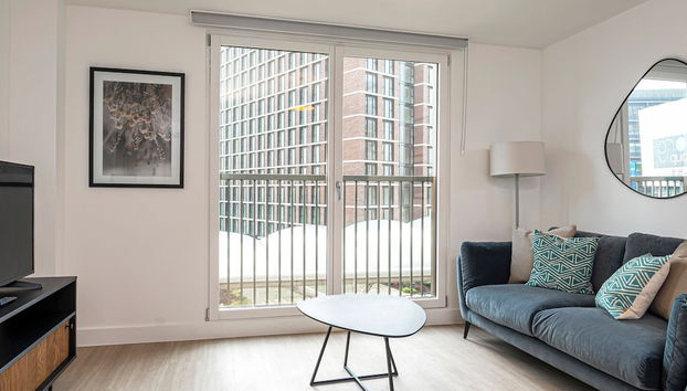 Deluxe Waterside Flat in Leeds - Foto 4, Habitación