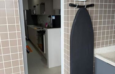 Apartamento Pé na Areia com Churrasqueira Carvão Wi Fi Grátis - Photo 27