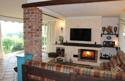 Ferienhaus Vogelsbergblick, Fernblick, Sauna, Kamin, 1700m eingezäunt in Alleinlage - Foto 11