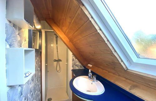 Charmante maison bretonne avec WIFI à 800m de la mer - Trégastel - FR-1-368-448 - Foto 8