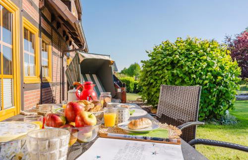 Ferienwohnung Fachwerkhaus - Westen unten - Bauernhof Hopp Vadersdorf - Foto 13