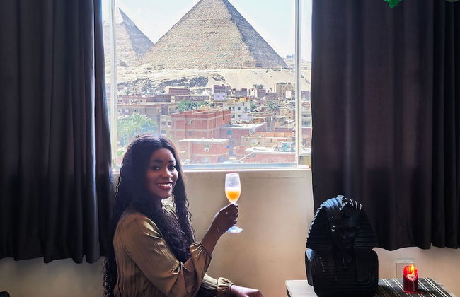 Pharaoh pyramids view - Foto 74