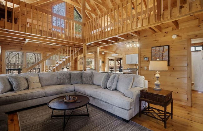 Spacious Luxury Lake Blue Ridge Forest Cabin an spa - Foto 12