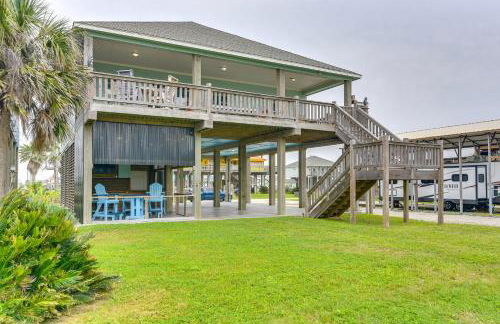 225 Feet to Shore! Ocean-View Crystal Beach Escape - Foto 35