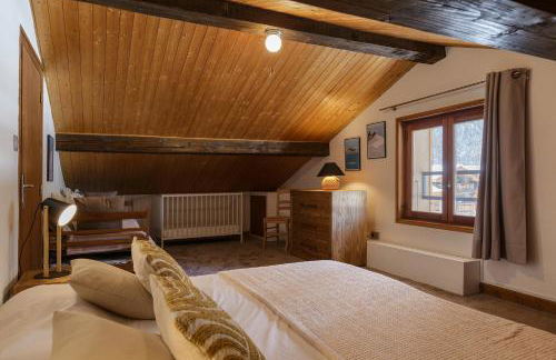 Cyclamens - Cosy Chalet 500m Flegere Cheminee Vue Garage - Foto 18