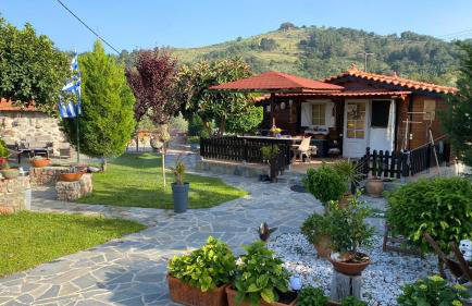 A wooden house in Kardamyla - Foto 63