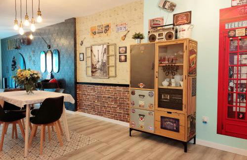 80s Loft ViNTAGE 15' Málaga Airport Free Guest Parking - Foto 48