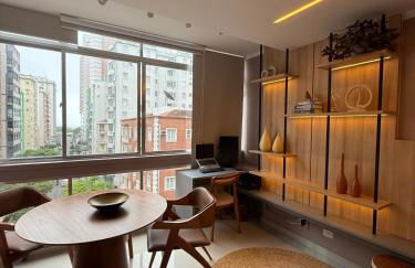 Studio luxo em Santos vista ao mar - Foto 4