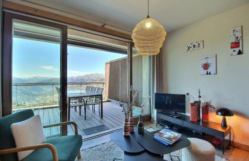 ARC 1600, LE RIDGE, Appartement 08 personnes Vue Montagne - ski aux pieds - Sauna, Hammam, Piscine - Foto 2