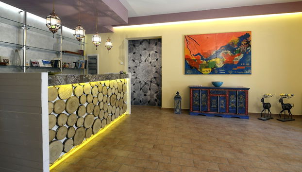 Zona de estar del vestíbulo