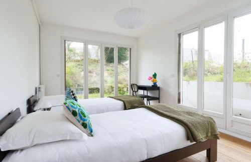 Garden Suite Suresnes 5 persons 2 BR near La Defense - Foto 10