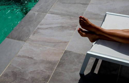 VILLA A MUREDDA, piscine chauffée et vue mer - Foto 26