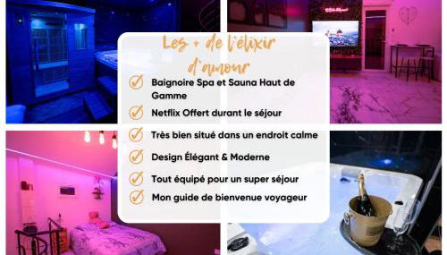 L'Elixir d'Amour Love Room proche Disneyland - Foto 3