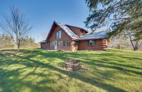 Secluded Log Cabin Less Than 1 Mi to Munger State Trail! - Foto 1