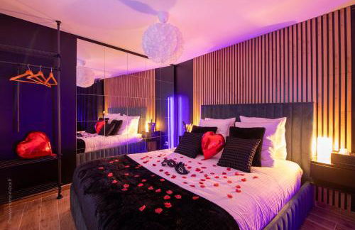 Love Room 91 avec Jacuzzi XXL - 15min Orly - 30 min Paris - Foto 7
