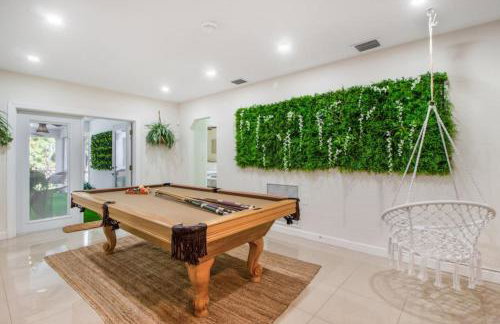 Casa Aloha Tropical Pool Beach 9 Mins Games - Foto 13