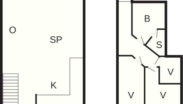 6 Person Holiday Home in Ringkobing - Foto 3, Plano